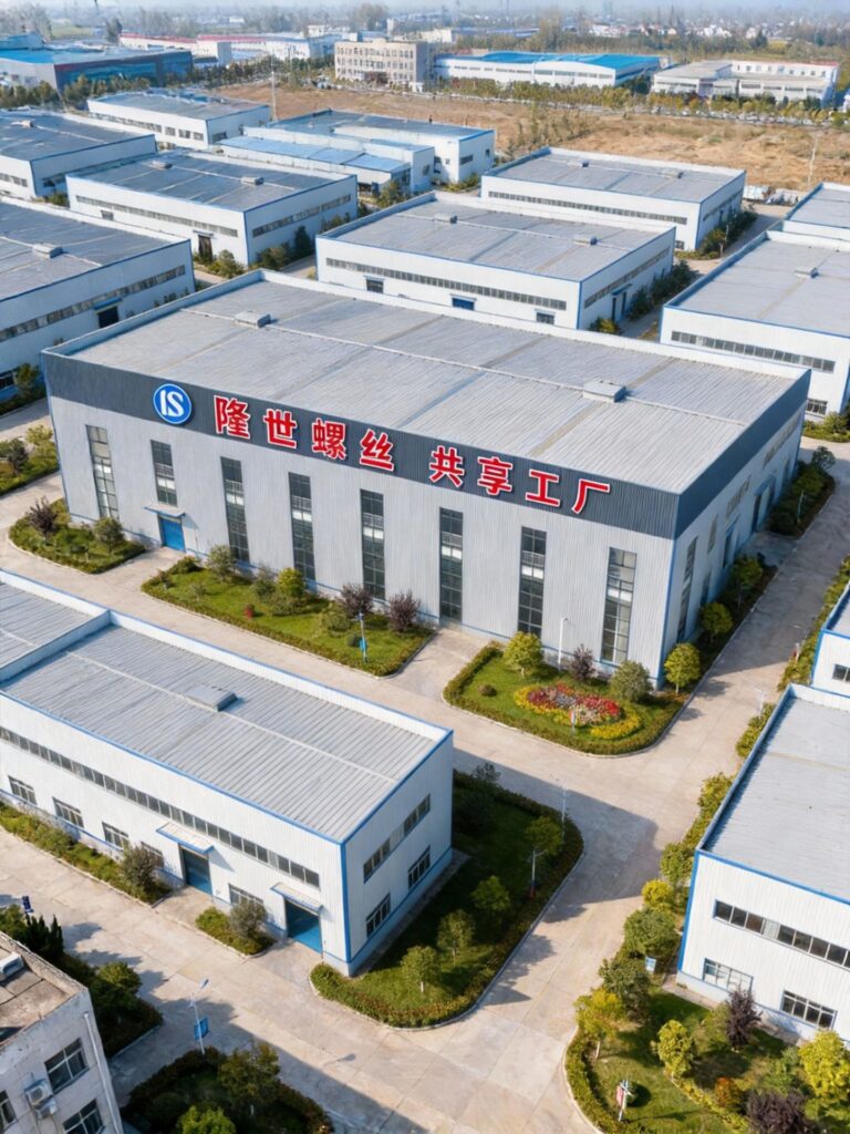 Our advanced fastener manufacturing facility featuring high-precision CNC machines and automated production lines.