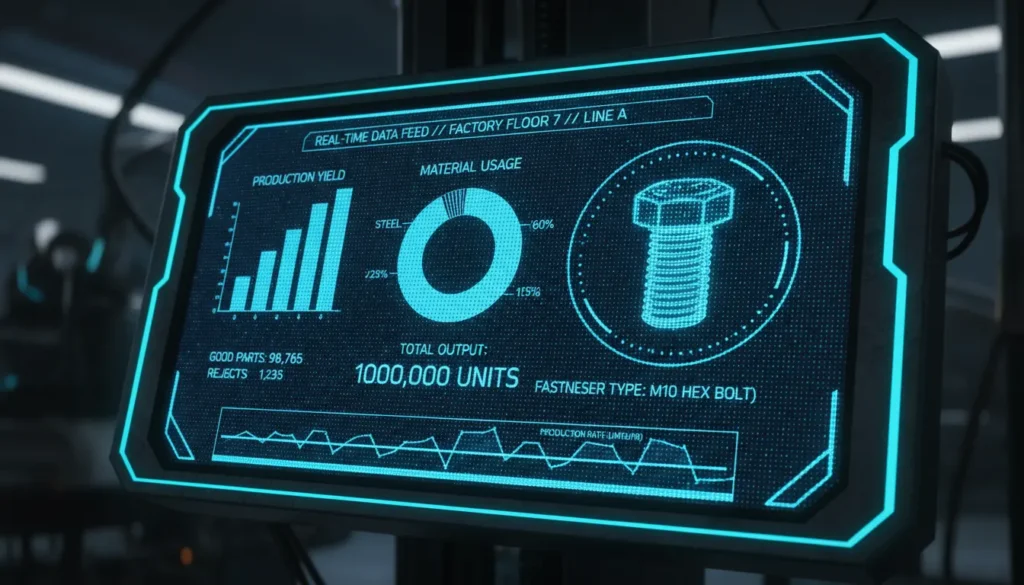 Longshi implementing ERP system and smart warehouse management for fastener traceability in 2018.